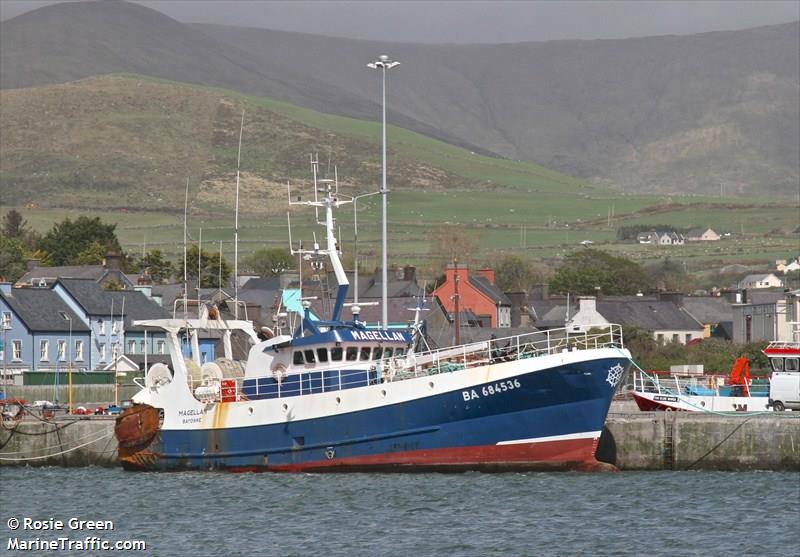 fv magellan (Fishing vessel) - IMO , MMSI 227310000, Call Sign FHUY under the flag of France