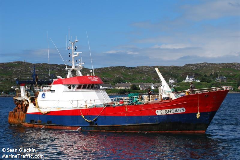 fv notredamecedeira (Fishing Vessel) - IMO 8902113, MMSI 227344000, Call Sign FHQH under the flag of France