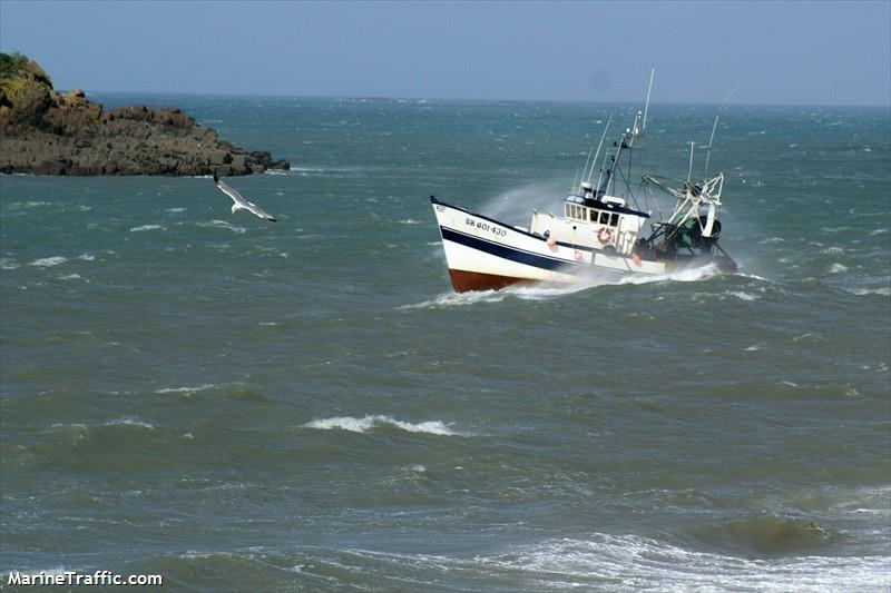 fv pechepartcut (Fishing vessel) - IMO , MMSI 227594540, Call Sign EW 7863 under the flag of France