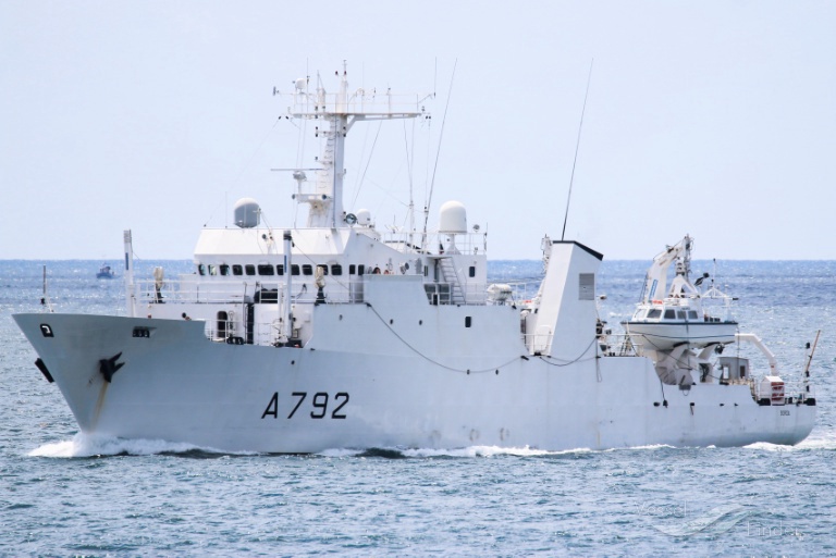 french warship bda (Military ops) - IMO , MMSI 228792000, Call Sign FYCT under the flag of France