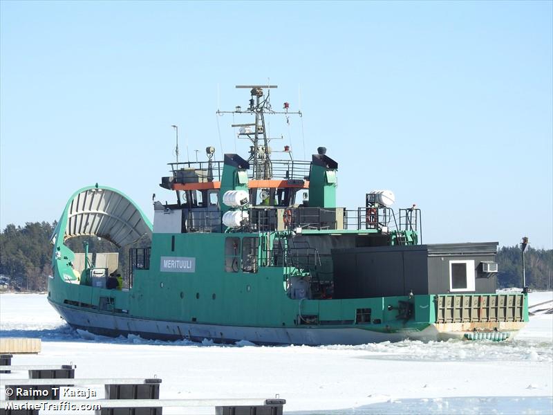 merituuli (Passenger ship) - IMO , MMSI 230157930, Call Sign OJTH under the flag of Finland