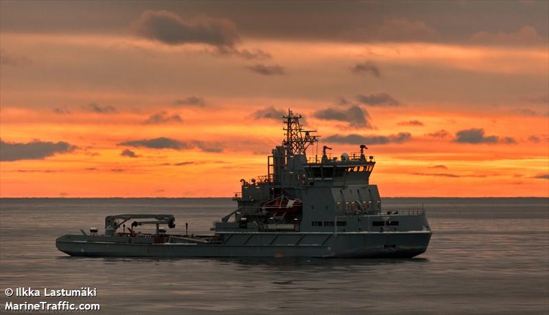 louhi (Pollution Control Vessel) - IMO 9500845, MMSI 230616000, Call Sign OJBP under the flag of Finland