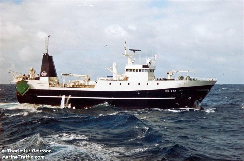 sjurdarberg (Fishing Vessel) - IMO 8802571, MMSI 231032000, Call Sign OW2104 under the flag of Faeroe Islands