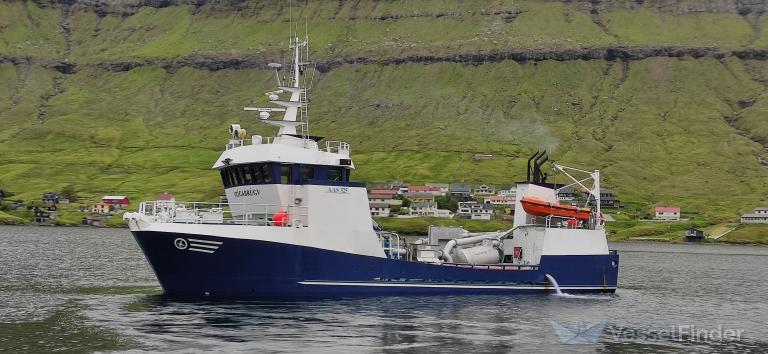 stigabrugv (Fish Carrier) - IMO 9121766, MMSI 231108029, Call Sign OW2222 under the flag of Faeroe Islands