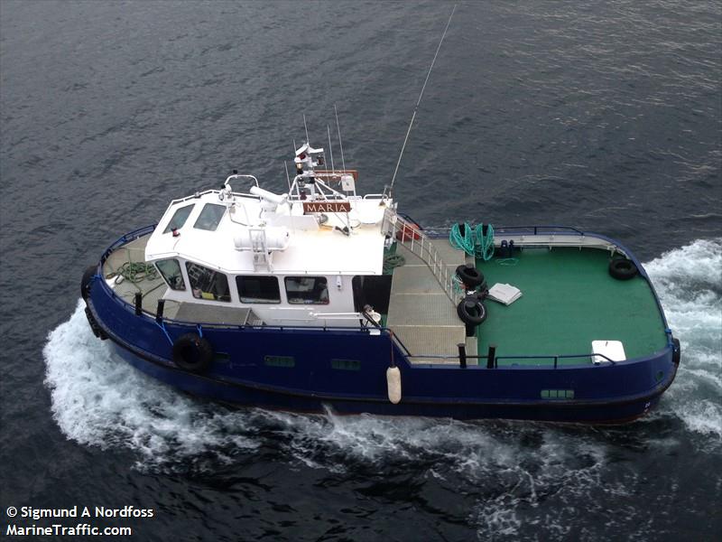 maria (Tug) - IMO , MMSI 231108140, Call Sign XPMZ under the flag of Faeroe Islands