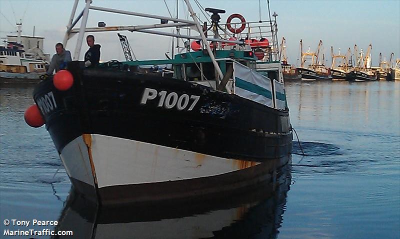 betty k (Fishing vessel) - IMO , MMSI 235013196, Call Sign MCFH3 under the flag of United Kingdom (UK)