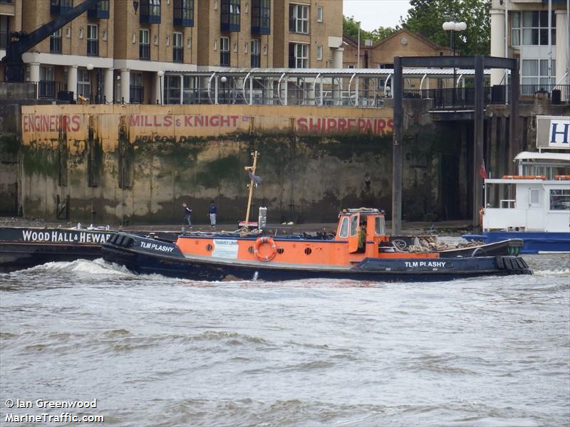 tlm plashy (Tug) - IMO , MMSI 235105364, Call Sign 2HOQ7 under the flag of United Kingdom (UK)