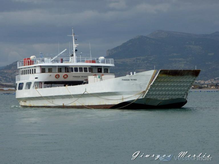 panagia trypiti (Passenger/Ro-Ro Cargo Ship) - IMO 7315650, MMSI 240236900, Call Sign SVA9296 under the flag of Greece