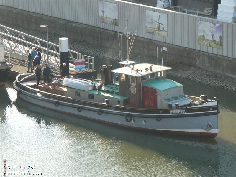 monopool (Cargo ship) - IMO , MMSI 244150523, Call Sign PC4877 under the flag of Netherlands