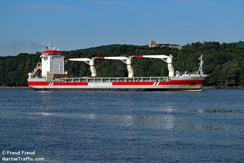 amstelborg (General Cargo Ship) - IMO 9333527, MMSI 244301000, Call Sign PDAD under the flag of Netherlands