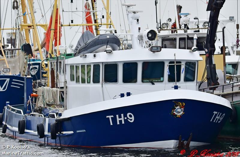 th 9 cobina (Fishing vessel) - IMO , MMSI 244660709, Call Sign PH4658 under the flag of Netherlands