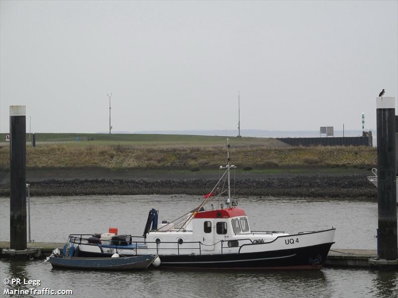 uq4 verandering (Fishing vessel) - IMO , MMSI 244750312, Call Sign PI5485 under the flag of Netherlands
