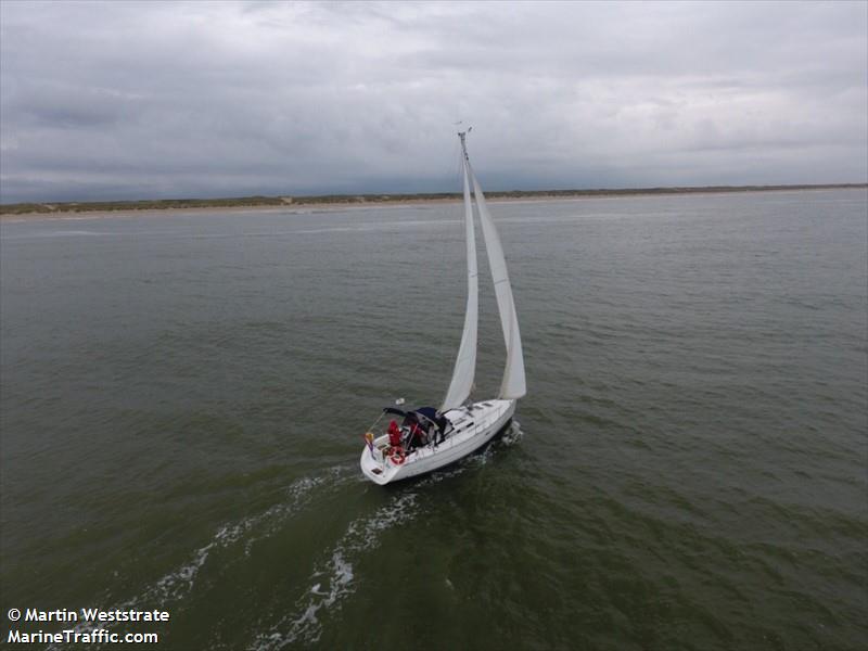 west 3 (Sailing vessel) - IMO , MMSI 244780076, Call Sign PA2766 under the flag of Netherlands