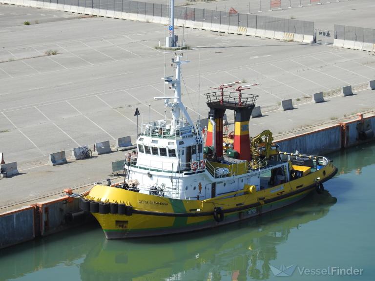 citta di ravenna (Tug) - IMO 8120480, MMSI 247018500, Call Sign IRYK under the flag of Italy