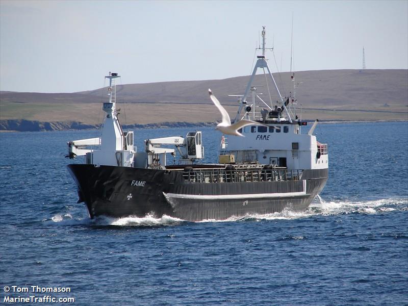 solfjordsr (General Cargo Ship) - IMO 6609901, MMSI 258204000, Call Sign LGWL under the flag of Norway