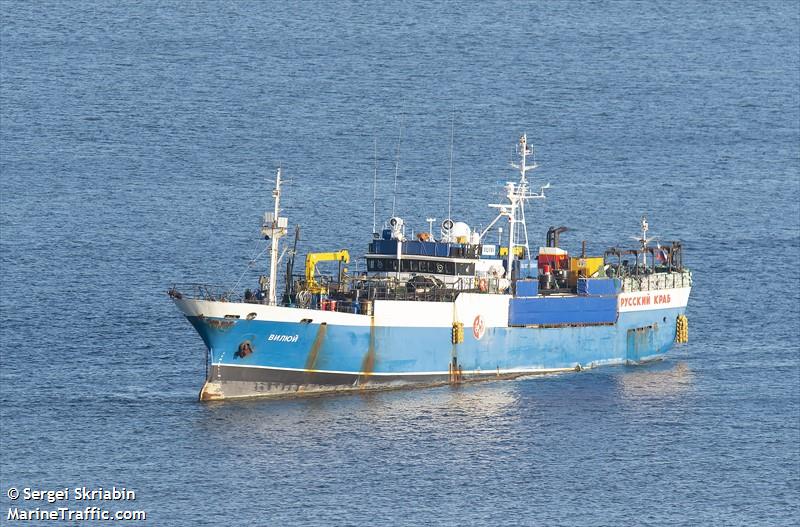 vilyuy (Fishing Vessel) - IMO 8805303, MMSI 273215420, Call Sign UBGT7 under the flag of Russia