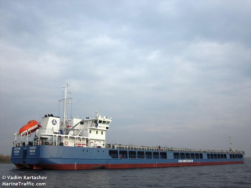 anatoliy sidenko (General Cargo Ship) - IMO 9618721, MMSI 273340850, Call Sign UBPL3 under the flag of Russia