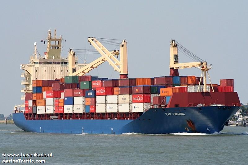 as christiana (Container Ship) - IMO 9311799, MMSI 305346000, Call Sign V2DV4 under the flag of Antigua & Barbuda