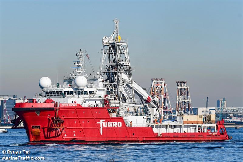 fugro mariner (Offshore Support Vessel) - IMO 9358591, MMSI 311000774, Call Sign C6DS9 under the flag of Bahamas