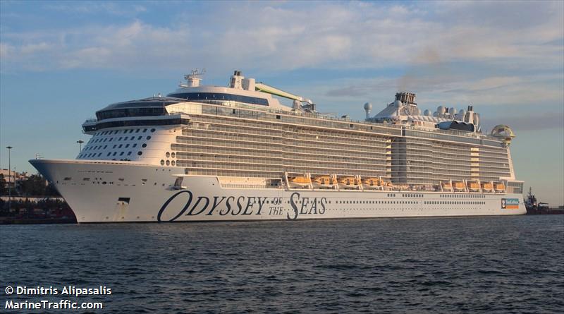odyssey of the seas (Passenger (Cruise) Ship) - IMO 9795737, MMSI 311000912, Call Sign C6EJ5 under the flag of Bahamas