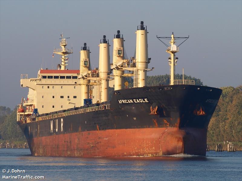 african eagle (General Cargo Ship) - IMO 9257046, MMSI 311249000, Call Sign C6S2065 under the flag of Bahamas
