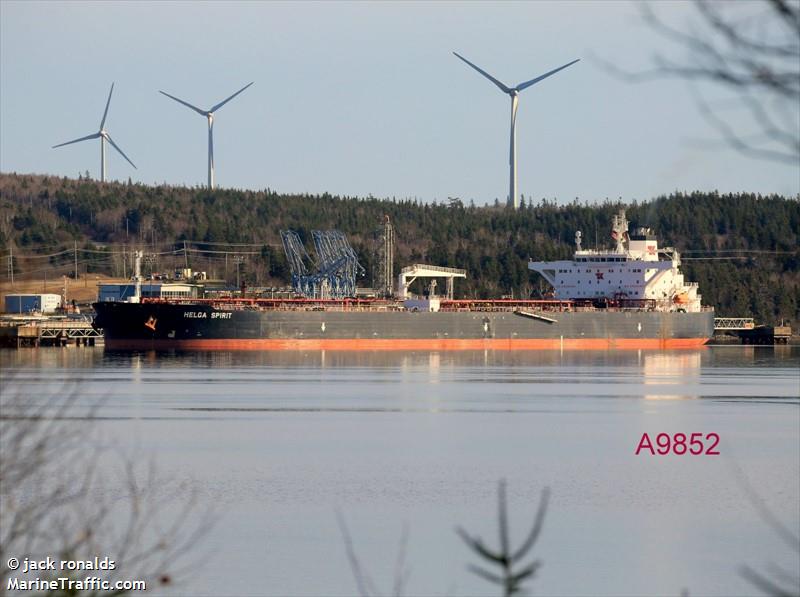 helga spirit (Crude Oil Tanker) - IMO 9292503, MMSI 311727000, Call Sign C6FZ3 under the flag of Bahamas