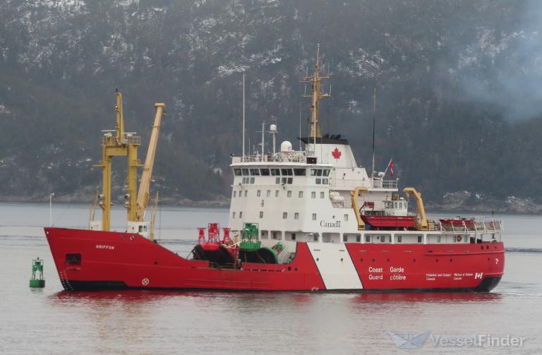 griffon (Buoy/Lighthouse Vessel) - IMO 7022887, MMSI 316286000, Call Sign CGDS under the flag of Canada