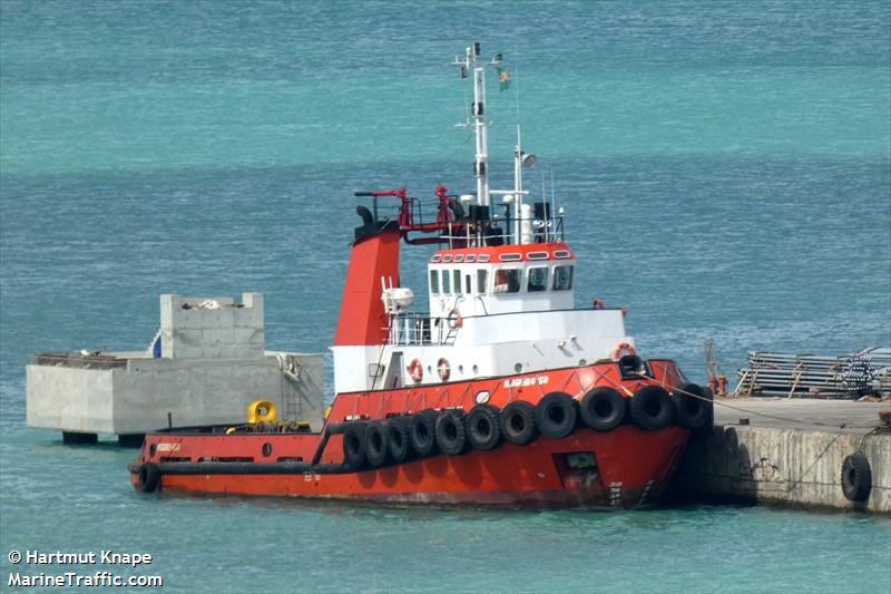 midgard hugo (Tug) - IMO 8906169, MMSI 325102100, Call Sign J7AL9 under the flag of Dominica