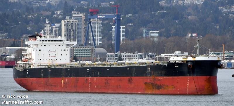 first angelus (Bulk Carrier) - IMO 9864083, MMSI 357762000, Call Sign 3EZD6 under the flag of Panama