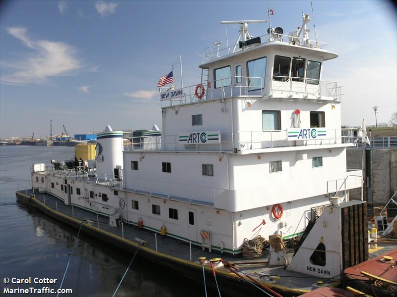 new dawn (Tug) - IMO , MMSI 366984950, Call Sign WDB9910 under the flag of United States (USA)