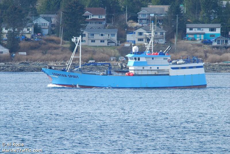 frontier spirit (Fishing Vessel) - IMO 8907151, MMSI 367408210, Call Sign WDE8674 under the flag of United States (USA)