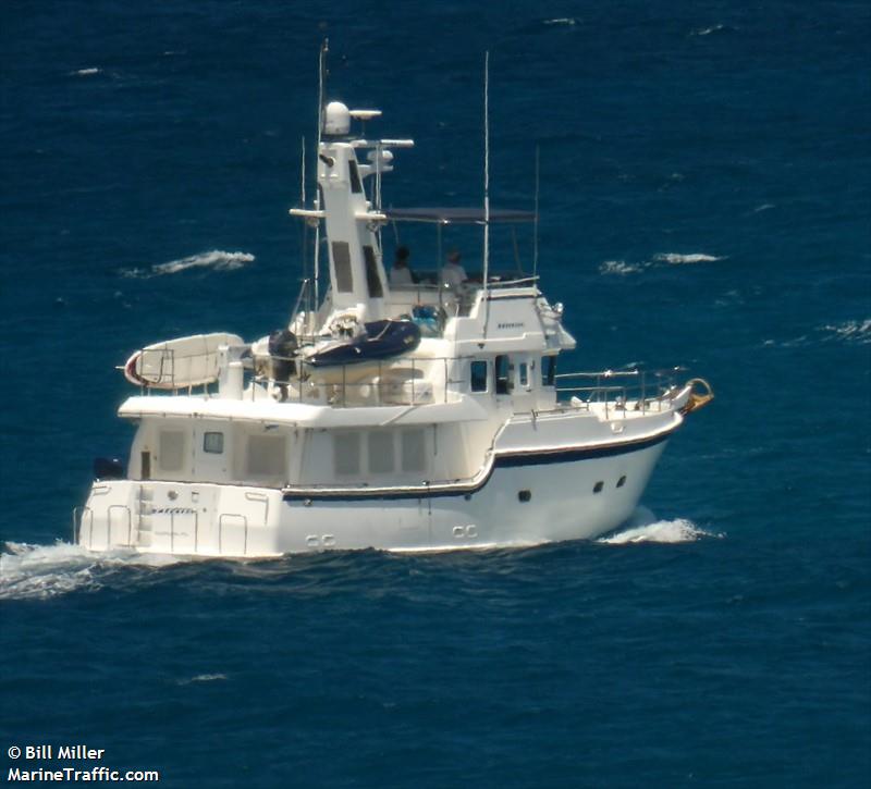 mv iriana (Pleasure craft) - IMO , MMSI 367517330, Call Sign WDG2606 under the flag of United States (USA)