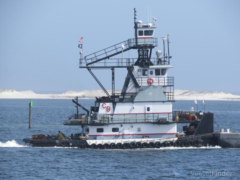 big eddie (Towing vessel) - IMO , MMSI 367519920, Call Sign WDG2850 under the flag of United States (USA)