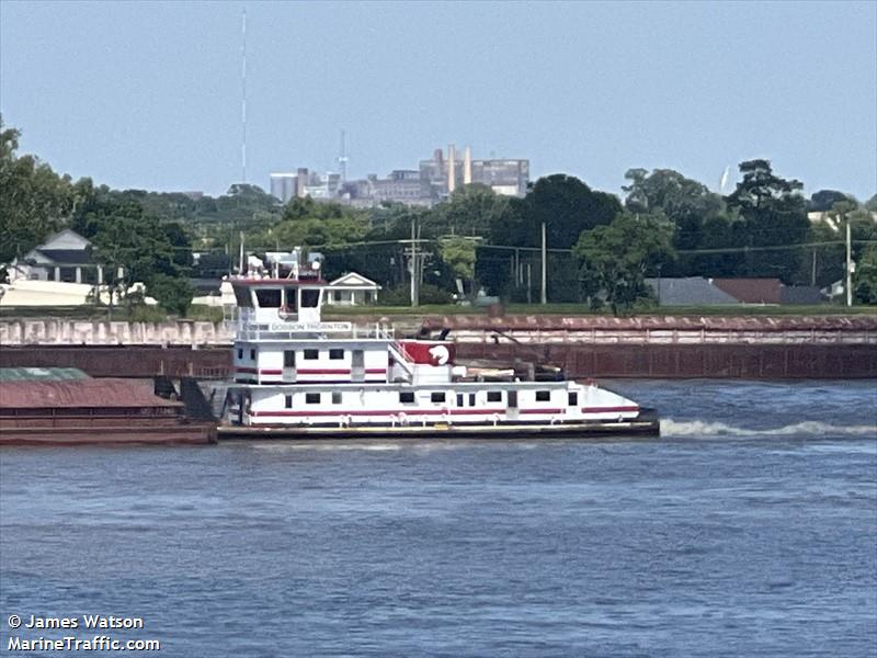 dodson thornton (Tug) - IMO , MMSI 368120610, Call Sign WDL3330 under the flag of United States (USA)