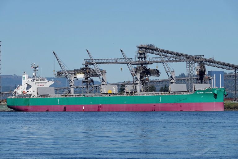market porter (Bulk Carrier) - IMO 9852913, MMSI 370232000, Call Sign 3FNW6 under the flag of Panama