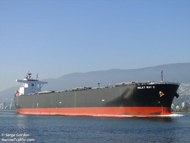 milky way ii (Wood Chips Carrier) - IMO 9405447, MMSI 370412000, Call Sign 3ESS7 under the flag of Panama
