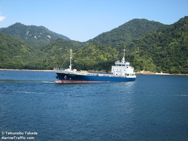 sannou (General Cargo Ship) - IMO 9843986, MMSI 431011667, Call Sign JD4431 under the flag of Japan