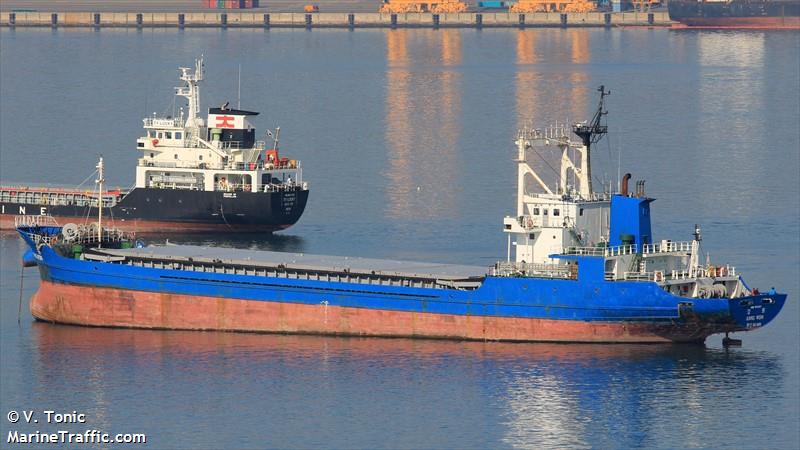 tshappy (General Cargo Ship) - IMO 9182681, MMSI 440109400, Call Sign 100148 under the flag of Korea