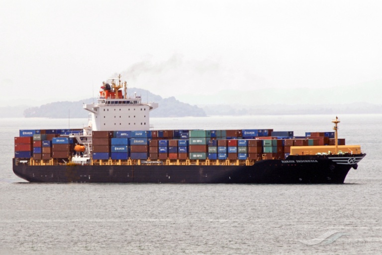 kota makmur (Container Ship) - IMO 9632753, MMSI 477121100, Call Sign VRRC2 under the flag of Hong Kong