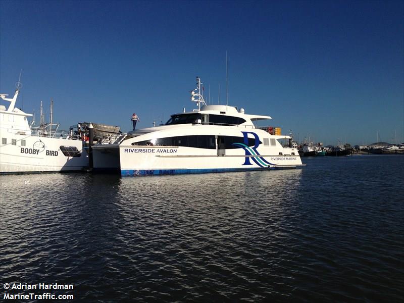 riverside avalon (Passenger ship) - IMO , MMSI 503621600, Call Sign VJN3779 under the flag of Australia