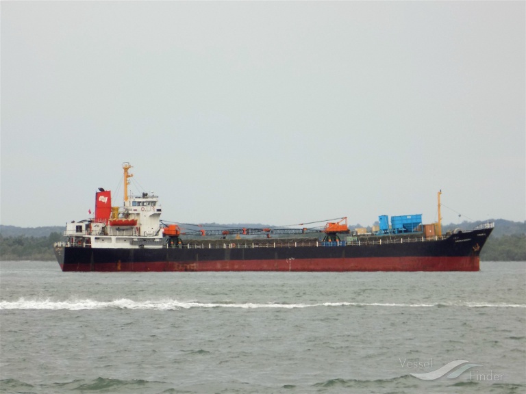 km anugrah samudra i (General Cargo Ship) - IMO 8204030, MMSI 525709283, Call Sign YFXA under the flag of Indonesia