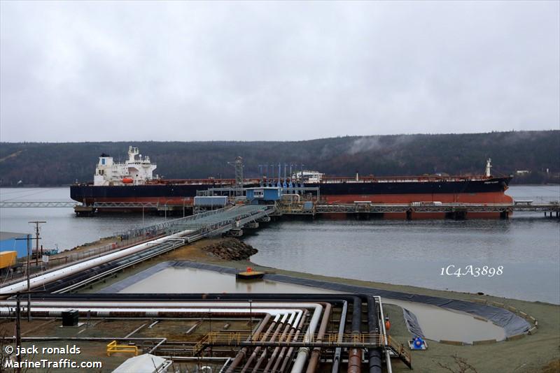 front njord (Crude Oil Tanker) - IMO 9408205, MMSI 538009041, Call Sign V7A4233 under the flag of Marshall Islands