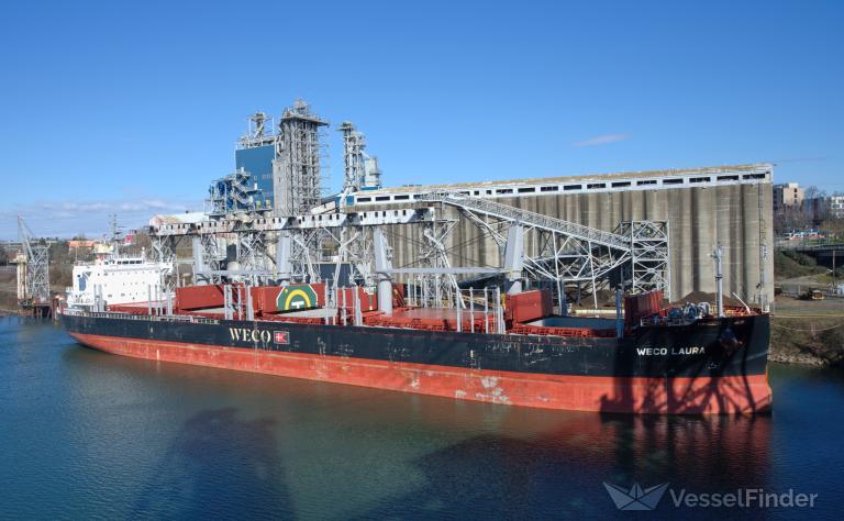 weco laura (General Cargo Ship) - IMO 9877327, MMSI 563109700, Call Sign 9V6733 under the flag of Singapore