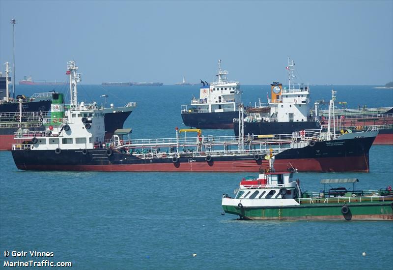 ocean planner (Oil Products Tanker) - IMO 9003952, MMSI 567000276, Call Sign HSB4430 under the flag of Thailand