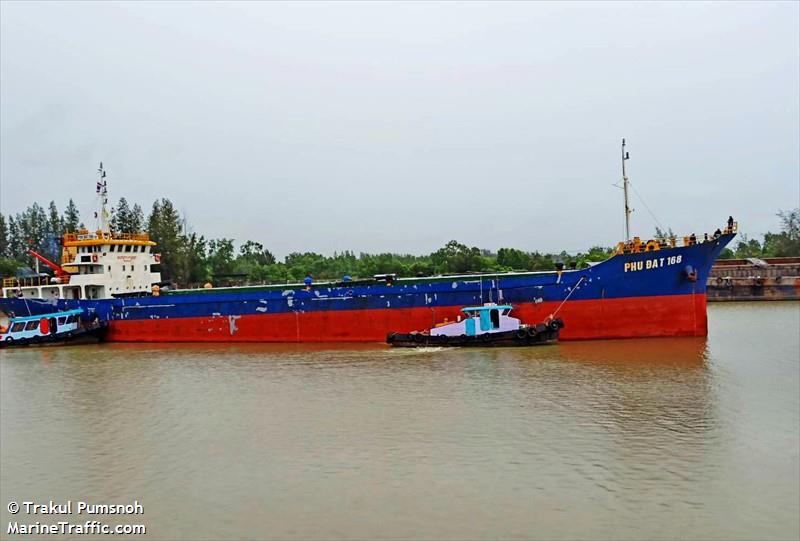 phu dat 168 (Bulk Carrier) - IMO 9558127, MMSI 574000430, Call Sign 3WHQ9 under the flag of Vietnam