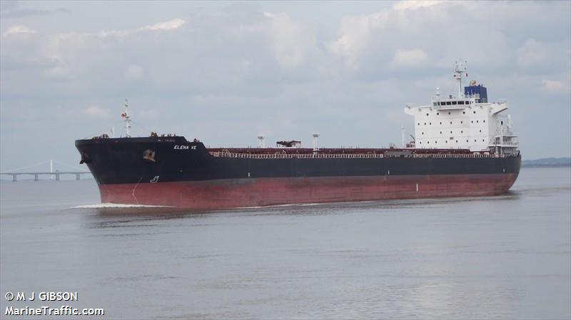 elena ve (Bulk Carrier) - IMO 9453066, MMSI 636014709, Call Sign A8WB4 under the flag of Liberia