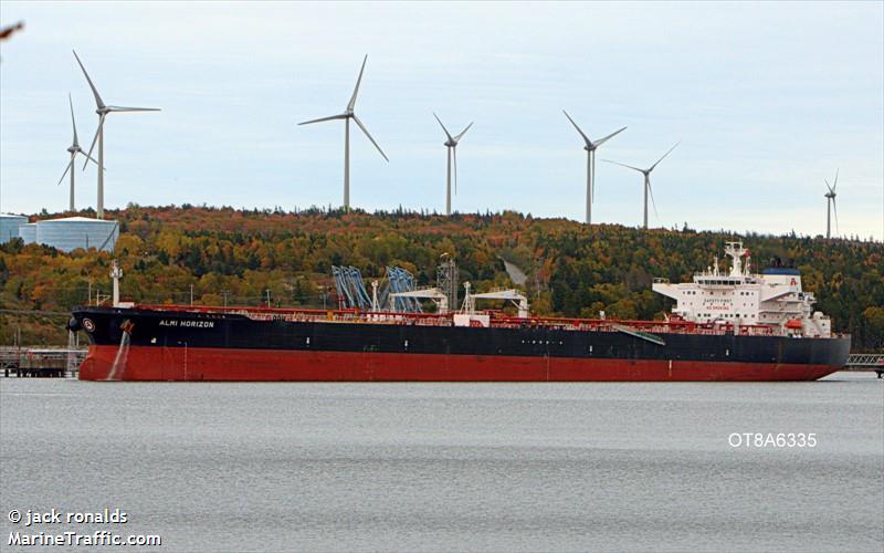 almi horizon (Crude Oil Tanker) - IMO 9579494, MMSI 636015410, Call Sign D5AN9 under the flag of Liberia