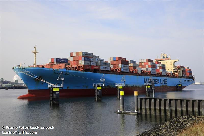 maersk kimi (Container Ship) - IMO 9162227, MMSI 636020349, Call Sign D5YU6 under the flag of Liberia