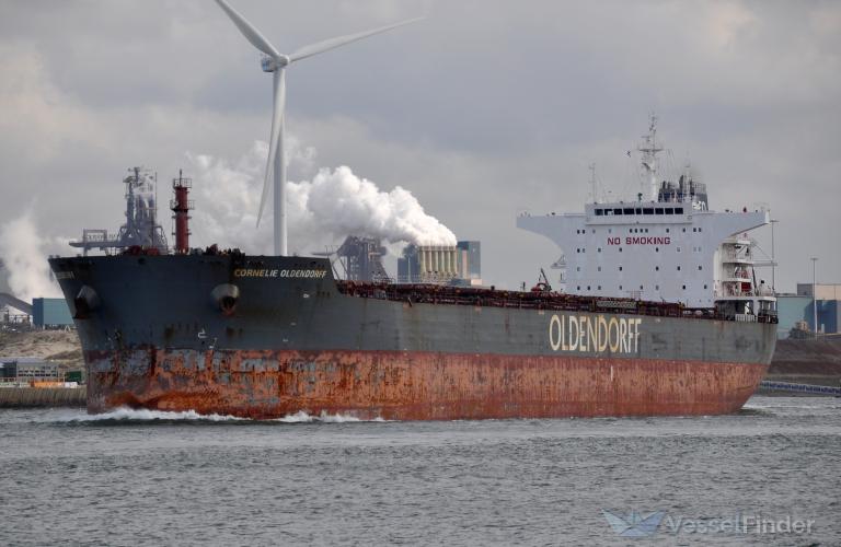 cornelie oldendorff (Bulk Carrier) - IMO 9498846, MMSI 636092744, Call Sign A8YF9 under the flag of Liberia