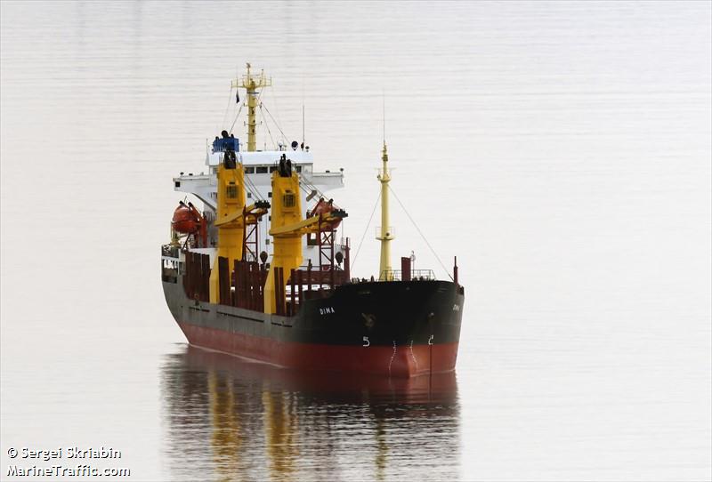 dima (General Cargo Ship) - IMO 9008043, MMSI 671650000, Call Sign 5VDQ7 under the flag of Togolese Rep